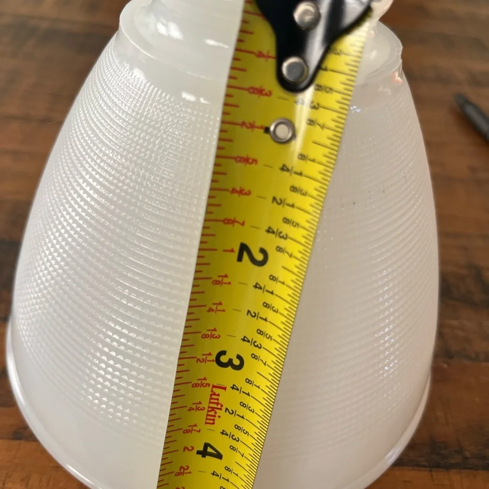 Vintage Glass Lamp shade/